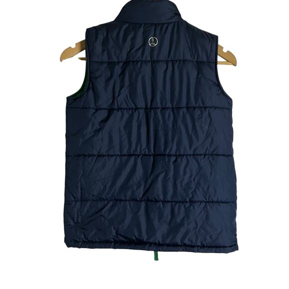 Lands’ End Kids Navy Blue Boy Puffer Sleeveless Vest Size 6 - Picture 5 of 11